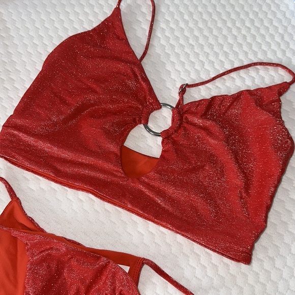 NEW Tularosa Bikini Set red spice XS - Picture 9 of 13